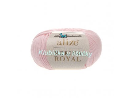 Alize Merino Royal světle růžová 31