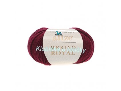 Alize Merino Royal vínová 323