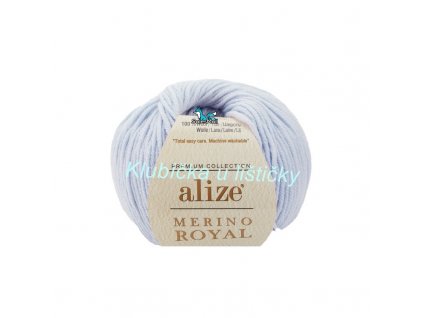Alize Merino Royal 480 - světle modrá
