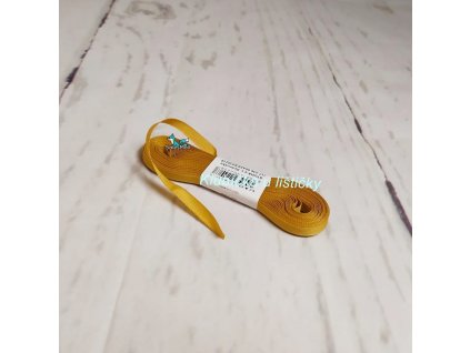 Taftová stuha 6mm 218 -okrová