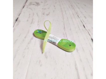 Taftová stuha 6mm 304 - světle zelená