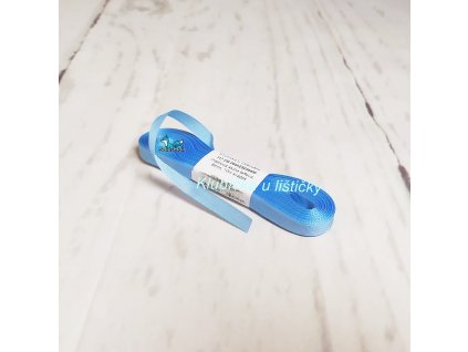 Taftová stuha 6mm 405 - nebesky modrá