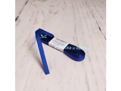 Taftová stuha 6mm 417 - půlnoční modrá