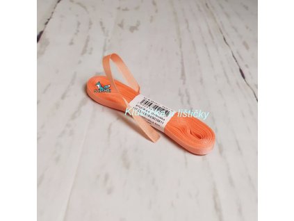 Taftová stuha 6mm 611 - broskvová