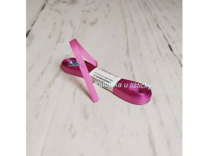 Taftová stuha 6mm  631 - fialovo růžová