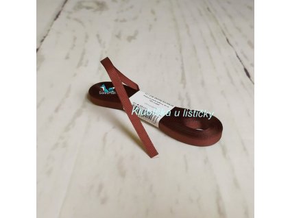 Taftová stuha 6mm 639 - tmavě vínová