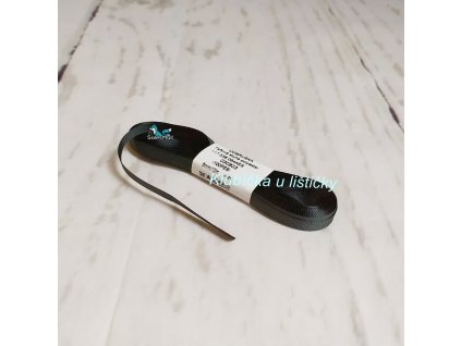 Taftová stuha 6mm 803 - tmavě šedá