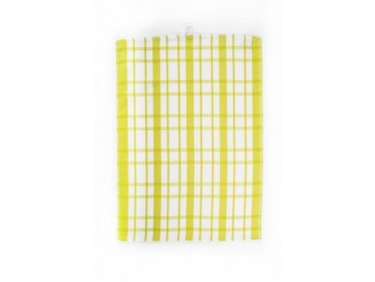 Kuchyňská utěrka 50x70cm U03 zelené káro 1ks