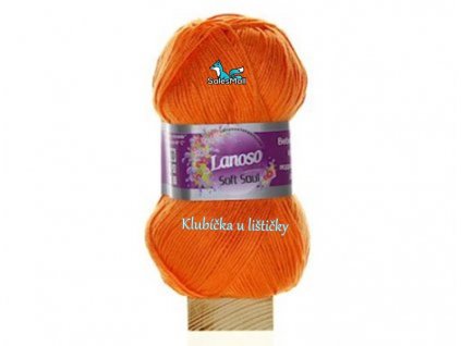 Lanoso Soft Soul 906 - oranžová