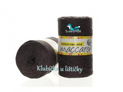 Cotton Macrame hnědá 32