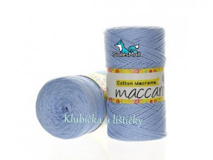 Cotton Macrame světle modrá 10