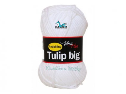 Vlna Hep příze Tulip Big 4002 - bílá
