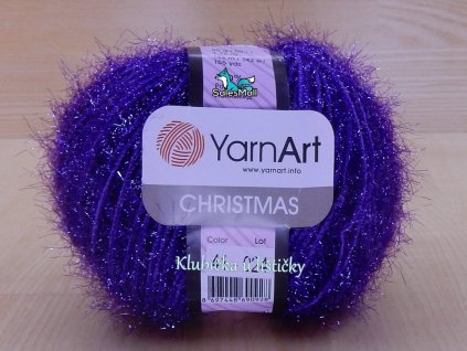YarnArt příze Christmas 41 - fialová