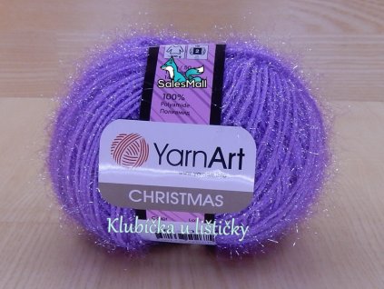 YarnArt příze Christmas 26 - světle fialová