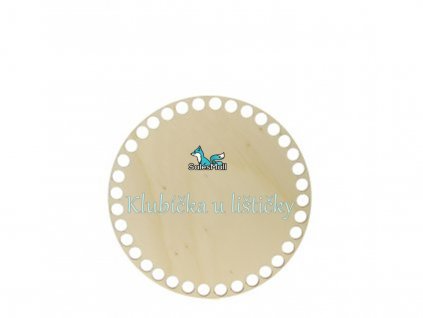 Dno na košík Topol, kruh 17cm