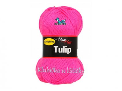 Vlna-Hep Tulip 4314-neonově růžová