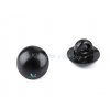 Knoflík / oči k našití 7mm černé