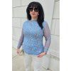 top pre moletky modry cela postava