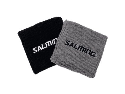 SALMING Wristband Short 2-pack Black/Grey