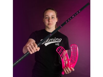 SALMING Q-Series Aero Shaft 27 Black (Délka hole 96 (107) cm)