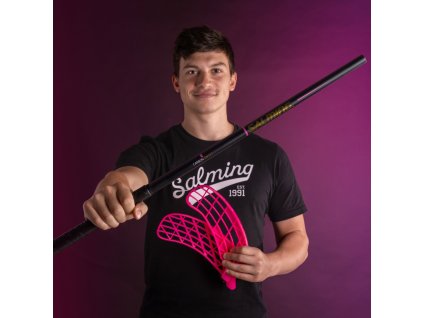 SALMING Q-Series Carbon Swift Shaft 27 Black (Délka hole 96 (107) cm)