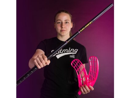SALMING Q-Series Carbon Swift Shaft 29 Black (Délka hole 96 (107) cm)