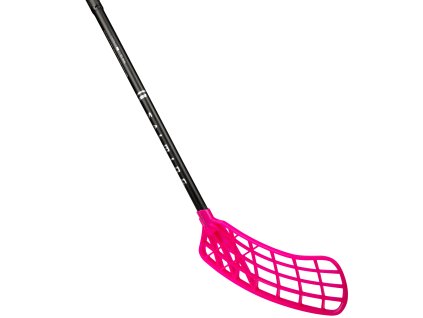 SALMING Q-series Carbon Pro 2.0 RD Oval Trident 29 Black/Silver (Délka hole 96 (107) cm, Strana hole Levá ruka dole)