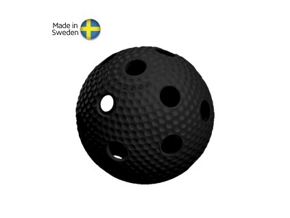 SALMING Aero Plus Ball, black with dumples