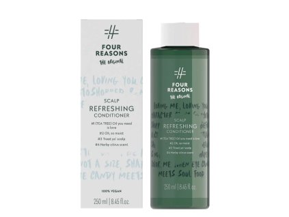 Four Reasons Original Scalp Refreshing Conditioner raikastava teepuuöljyhoitoaine