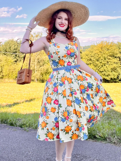Retro šaty Jill Rose