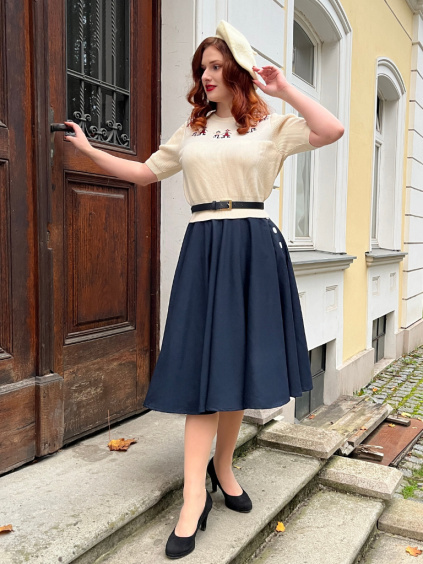 Retro pulovr Beverly