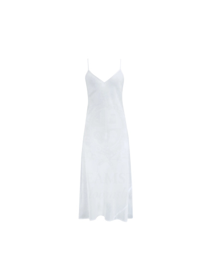 White 100� Cotton Vintage Style Slip