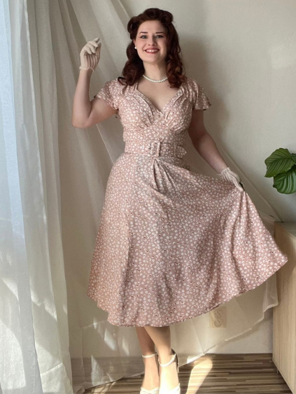 Retro šaty ve stylu 50. let - Cosima