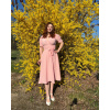 Šaty Nancy – pudrově růžová