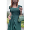 Sukienka retro Shelly - szmaragdowo zielona