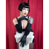 black long satin gloves 379a86e8 0116 4004 aeab b78403c4f81d
