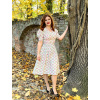 Retro šaty Daisy - vzor Rose Kiss