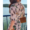 Sukienka kopertowa Vivian w stylu retro – Tahiti