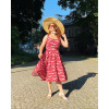 Sukienka retro na ramiączkach Suzy w stylu lat 50. – Santa Monica