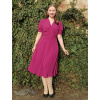 Retro šaty dle střihu ze 40. let Ruby – Mulberry