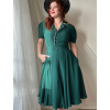 Retro šaty Mae - zelená