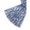Košilové midi šaty ve stylu 40. let Mabel - Navy Big Ben