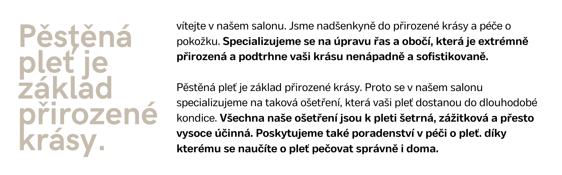 Nejlepší kosmetička