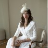 wool cream crin hat SQ