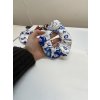 Folk scrunchie gumička Cibuľak