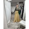 Čierno-zlatý top Luxury