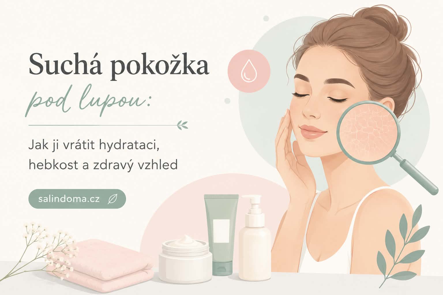 Suchá pokožka pod lupou: Jak jí vrátit hydrataci, hebkost a zdravý vzhled