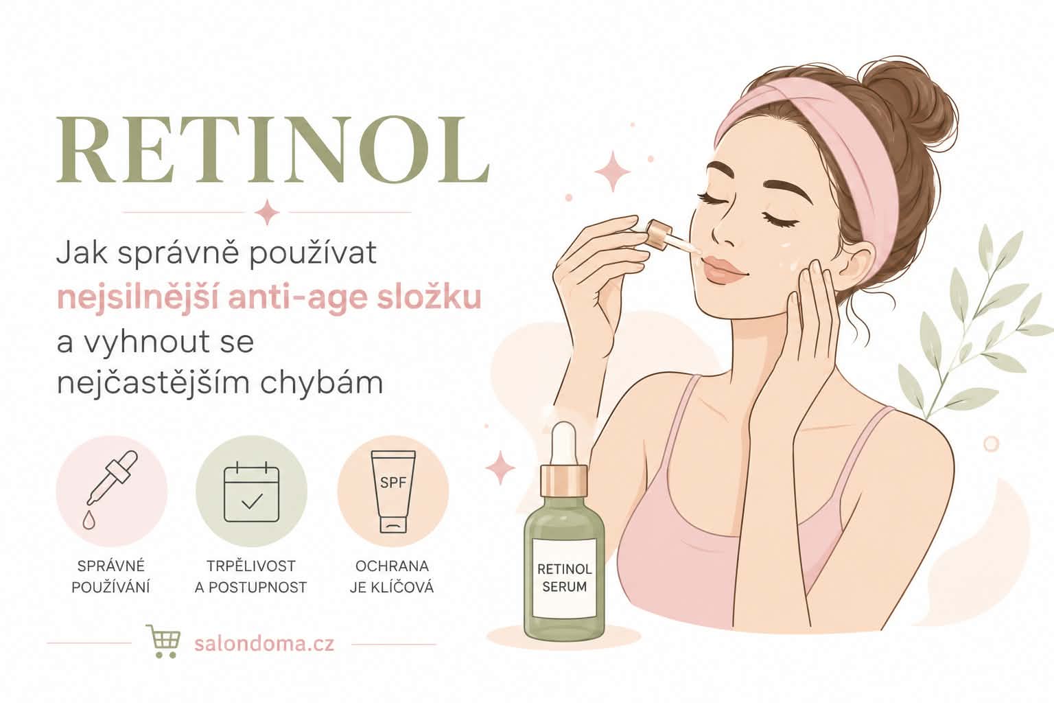 Retinol: Jak správně používat nejsilnější anti-age složku a vyhnout se nejčastějším chybám