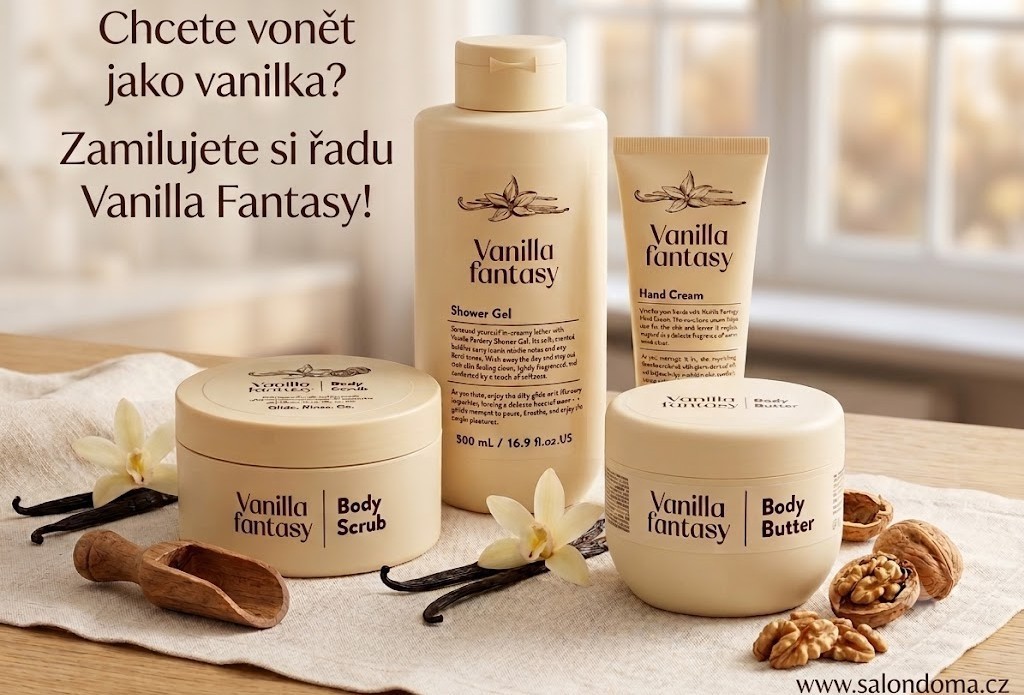 Chcete vonět jako vanilka? Zamilujete si řadu Vanilla Fantasy!