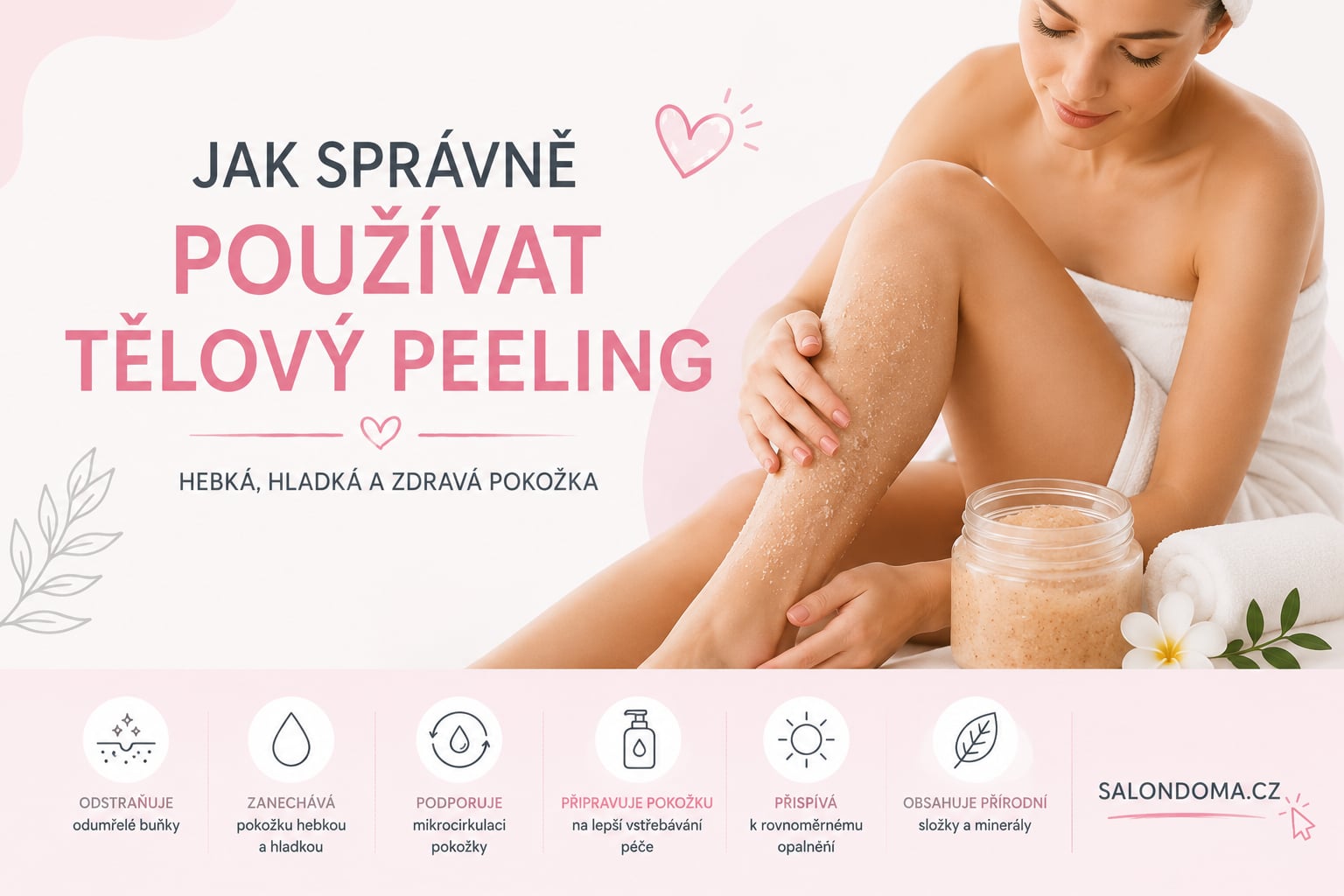 🌸 Jak správně používat tělový peeling? Kompletní průvodce pro hebkou, hladkou a zdravou pokožku
